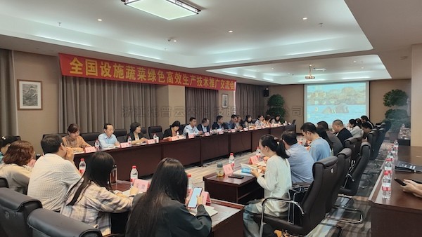 全国蔬菜绿色高效生产技术推广交流会召开，麻豆操逼视频助力设施农业焕发新活力